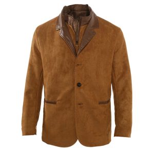 Men's Vintage Buckskin Jacket for Autumn - Quick 24-Hour Shipping | MTA2225C0TO
