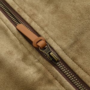 Men's Vintage Buckskin Jacket for Autumn - Quick 24-Hour Shipping | MTA2225C0TO
