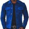 Men's Suede Lapel Jacket with Multi-Pockets – Fast 24-Hour Shipping