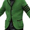 Men's Casual Knitted Cardigan with Contrast Lapel & Double Pockets – Ships in 24 Hours
